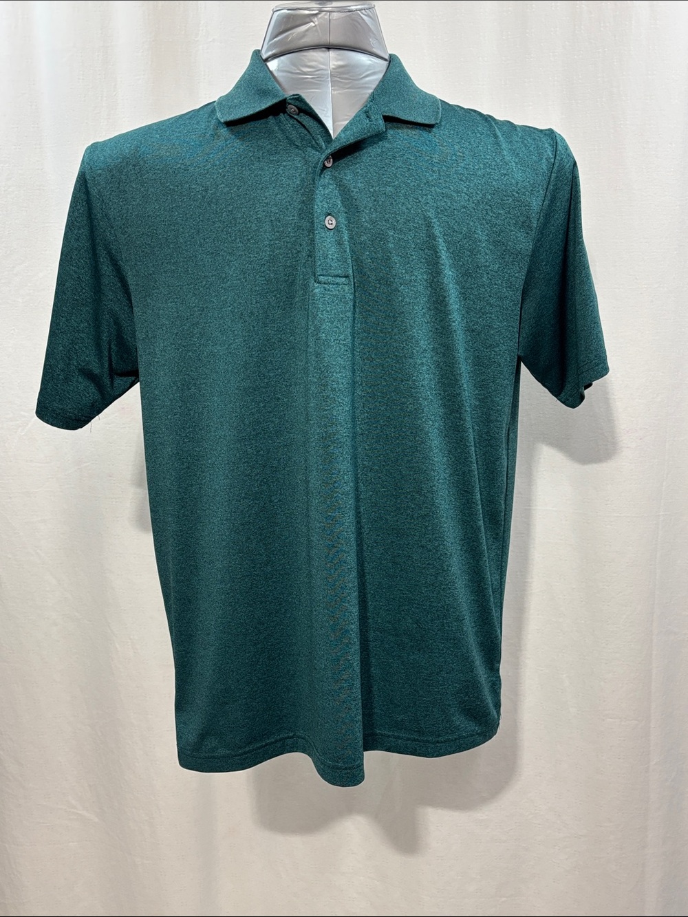 PGA Tour Men's Polo Golf Shirt in Teal Green 290 active sports every day work
